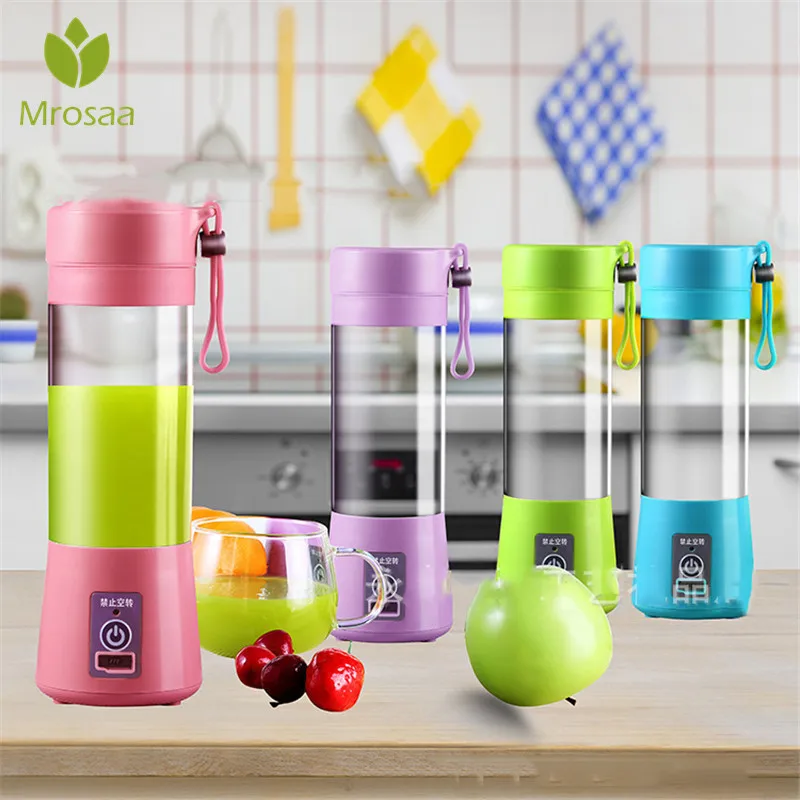 

400ml Portable Mixed Juicer Cup USB Rechargeable Electric Automatic Vegetable Fruit Citrus Orange Juice Maker Cup Mixer Bottles