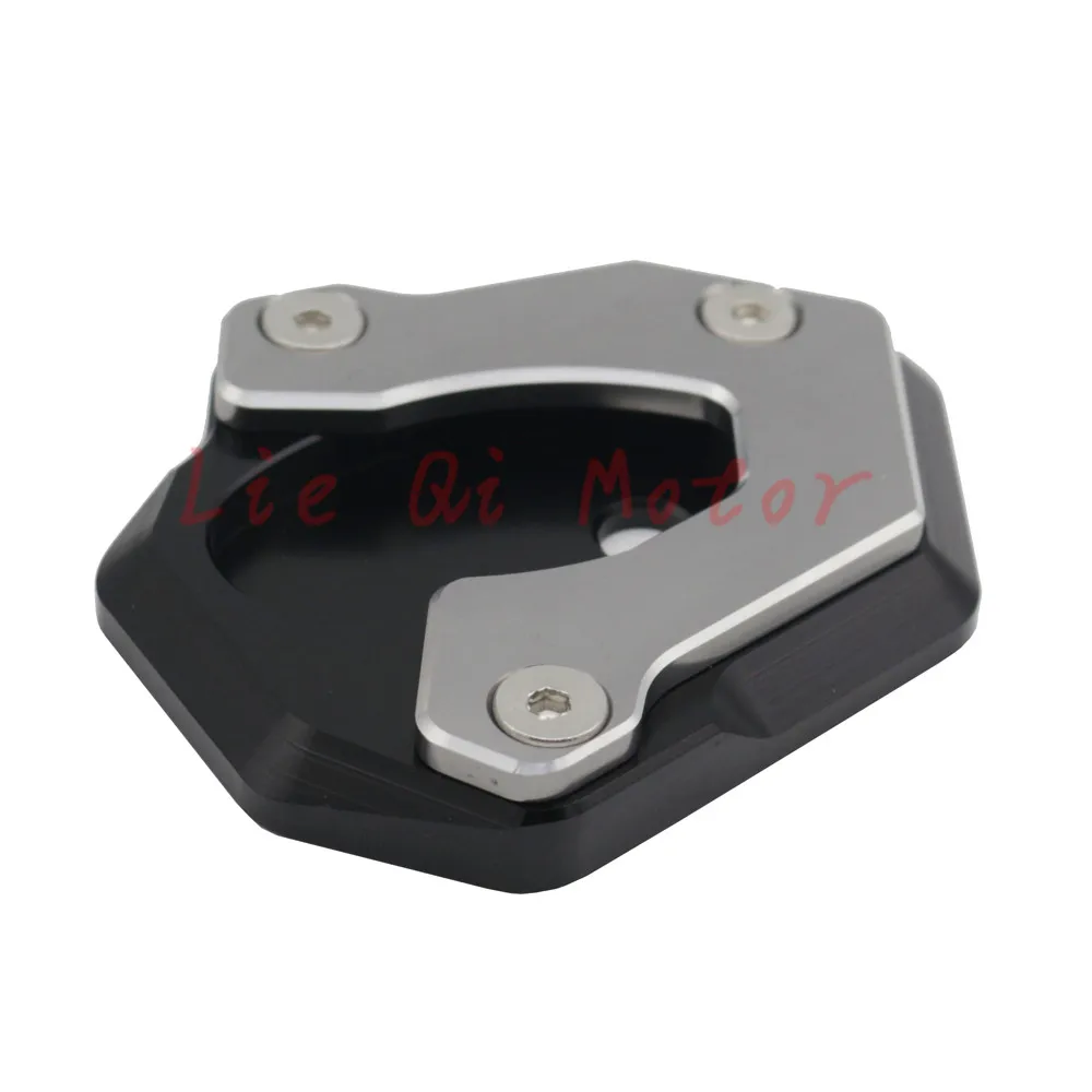 CNC Motorcycle Kickstand Foot Side Stand Extension Pad Support Plate For KAWASAKI NINJA 250 300