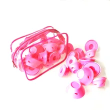 20 шт. профессиональная розовая Катушка для волос без зажима удобные щипцы для завивки волос инструменты для волос