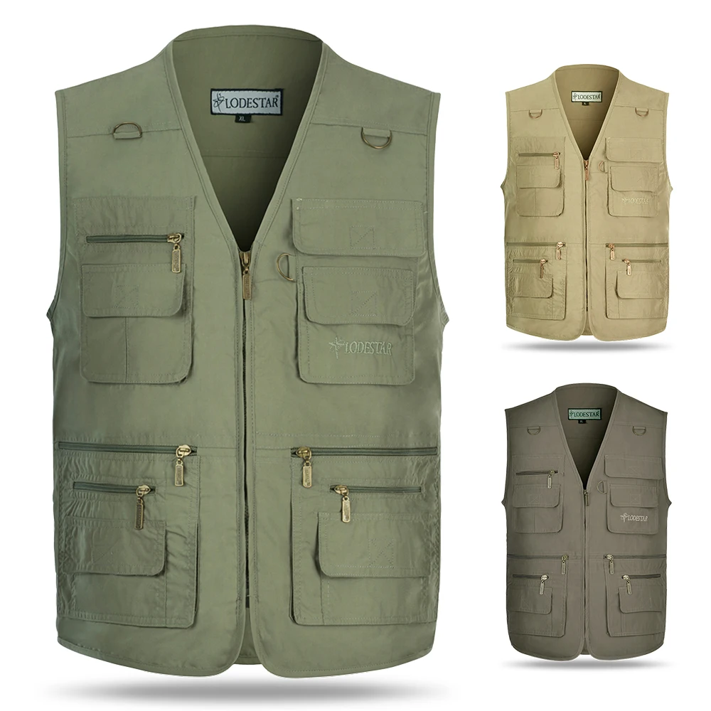 Cyrank Lightweight Fly Fishing Vest, Adjustable Strap Fishing Vest With Multi Pockets Mesh Fishing Backpack For Men And Women
