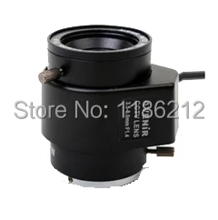 Объектив CCTV 3,5-мм 8 мм, 1/" варифокальный объектив с автоматической диафрагмой, объектив для камер видеонаблюдения