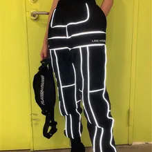 Летние дропшиппинг 3м reflective: модные брюки-шаровары в стиле хип-хоп, Мужские штаны Тактический Штаны грузовой Штаны