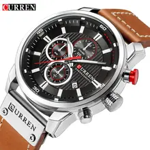 CURREN 8291 Luxury Brand Men Analog Digital Leather Sports Watches Men'S Army Military Watch Man Quartz Clock Relogio Masculino CURREN 8291 Luxury Brand Men Analog Digital Leather Sports Watches Men'S Army Military Watch Man Quartz Clock Relogio Masculino