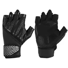 Перчатки для занятий тяжелой атлетикой унисекс, полупальцевые упражнения для бодибилдинга, противоскользящие велосипедные перчатки для горного велосипеда