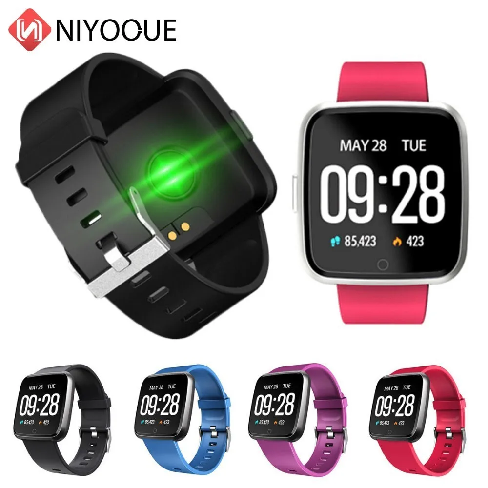 

Y7 Bluetooth Smart Watch Heart Rate Blood Pressure Sleep Monitor Waterproof Color Screen Smartwatch Sport Band For Ios Android