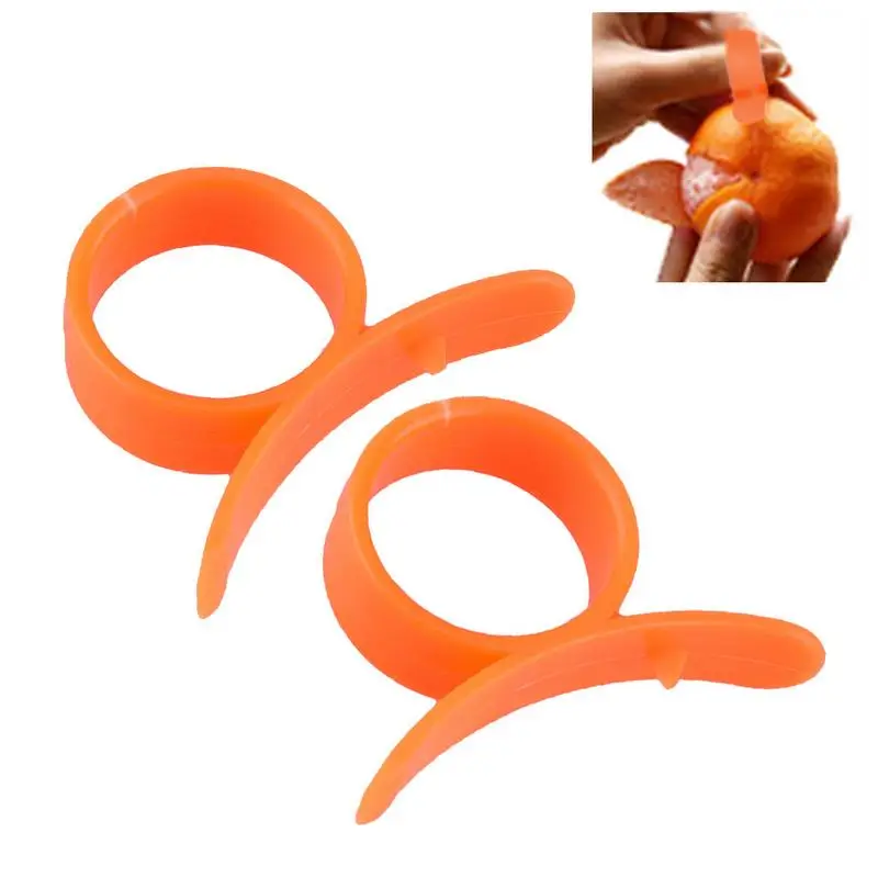 

1 PCS Citrus Peel Peeler Lemon Lime Peeler Ring Type Remover Orange Opening Device Stripper Fruit Kitchen Tool