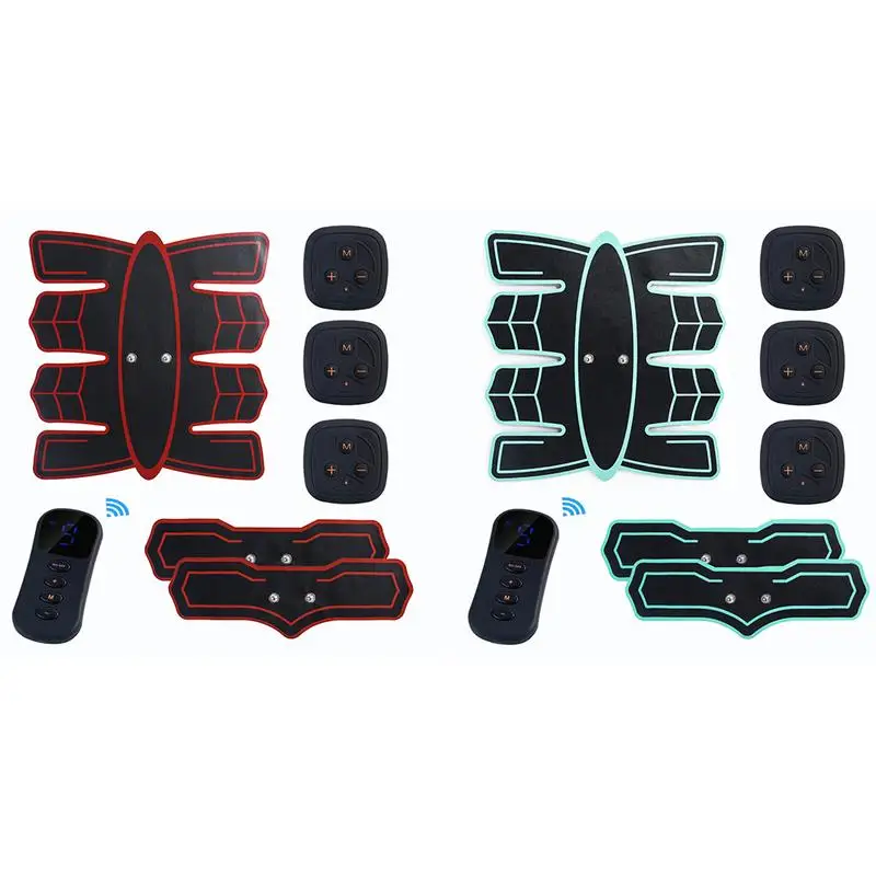 

3 In 1 Rechargeable Wireless Abdominal Muscle Belt Training Equipment with Display