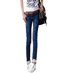 Xadrez Тощий 2018 Donna Mujer женские Spodnie бойфренда для Kot Jeansy Damskie джинсовые штаны на лето и весну женские РК джинсы брюки