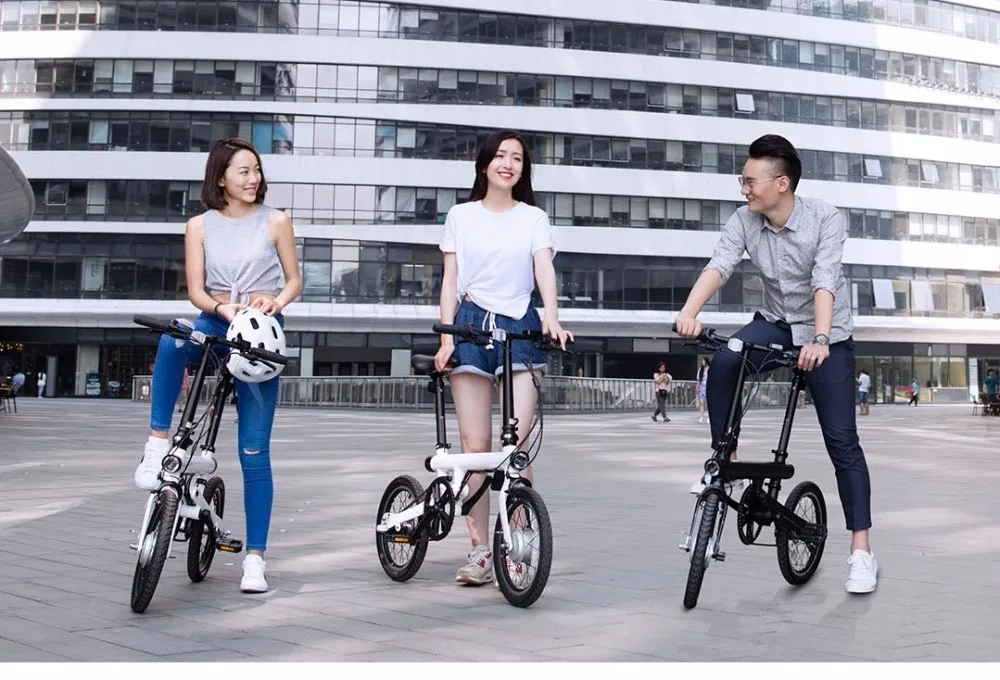 16 дюймов Оригинальный Xiaomi Электрический велосипед Qicycle Ef1 Смарт Ebike мини складной