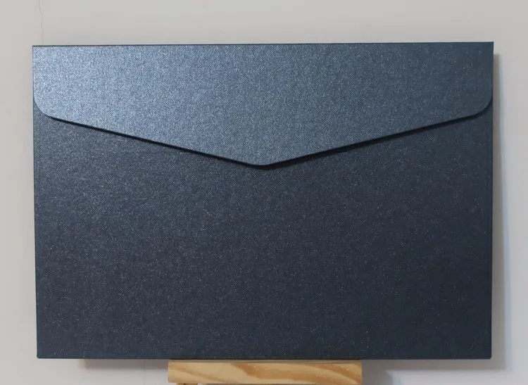 25 шт./лот 193x133 мм (7 5 &quotx 2&quot) перламутровый цветной бумажный конверт 250 г конверты