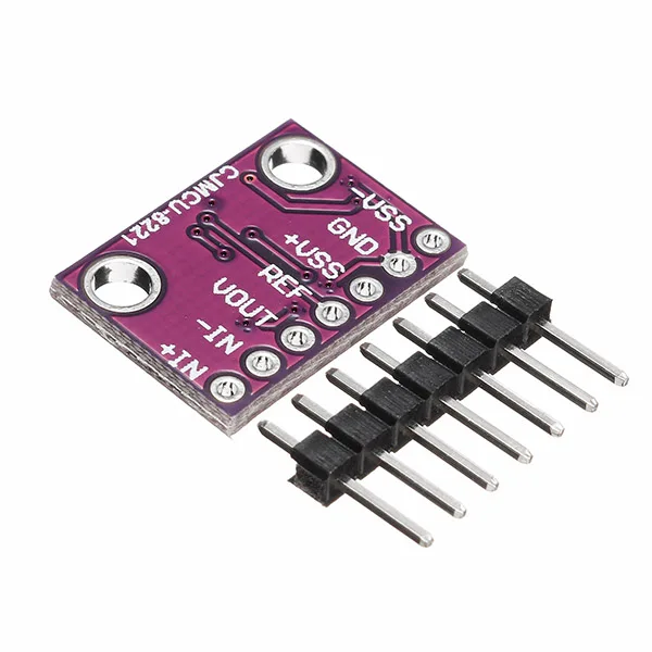 

LEORY 1pc CJMCU-8221 AD8221AR Precision-Instrumentation Amplifier Module Operational amplifier Module Eectronic Modules