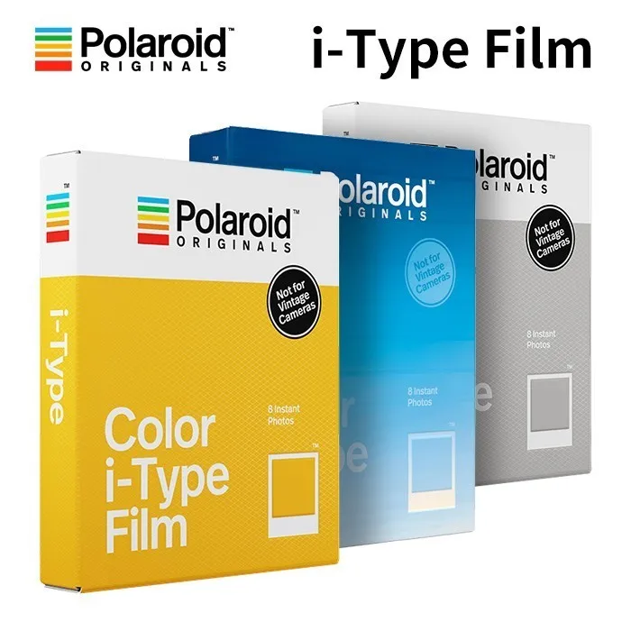 Новая Оригинальная пленка Polaroid Originals Instant I-type цвет и черный белый для камеры Onestep2VF Instax Новая Оригинальная пленка Polaroid Originals Instant I-type цвет и черный белый для камеры Onestep2VF Instax