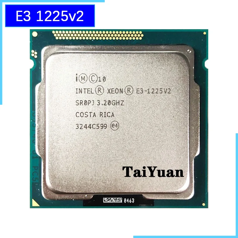 

Intel Xeon E3-1225 v2 E3 1225v2 E3 1225 v2 3.2 GHz Quad-Core Quad-Thread CPU Processor 8M 77W LGA 1155