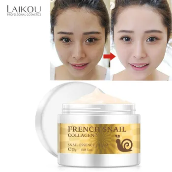 LAIKOU Snail Moist Nourishing Facial Cream Repair Brightening Hyaluronic Acid Cream Wrinkle Firming Snail Essence Face Skin Care anti wrinkle anti aging snail moist nourishing facial cream cream imported raw materials skin care wrinkle firming snail care
