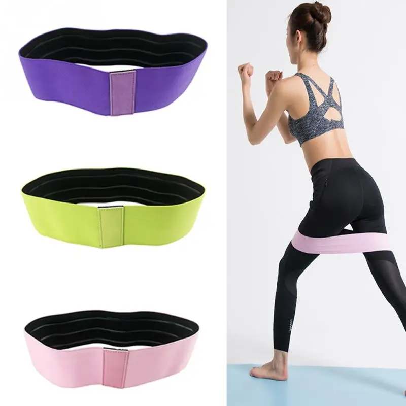 Glute Resistance Bands Hip Circle Anti Slip Widen Hip Warm Up