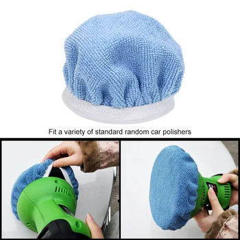 

Car Styling Microfiber Plush Car Polishing Bonnet Buffing Pad Cover for Car Polisher Pack of 5-6'' 7-8'' 9-10''