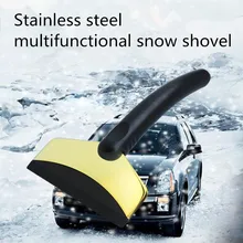 Автомобильная лопата для снега, зимний автомобиль, Прочный снег, лед, удаление скребка, лопата, осушитель, инструменты для чистки автомобиля