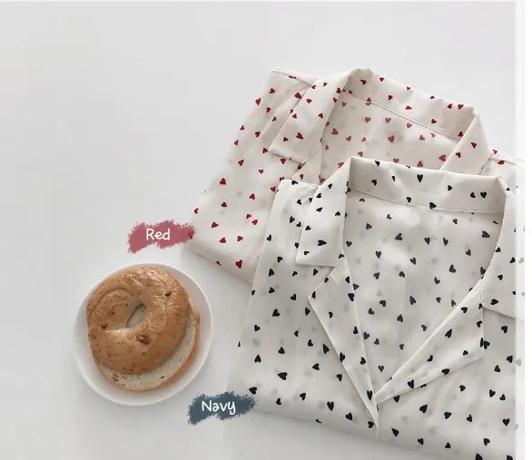 

New plus size Red dot Girls short Sleeve Summer Shirt Floral turn down collar Shirts Womens Tops Blouses Print dot Blouse Women