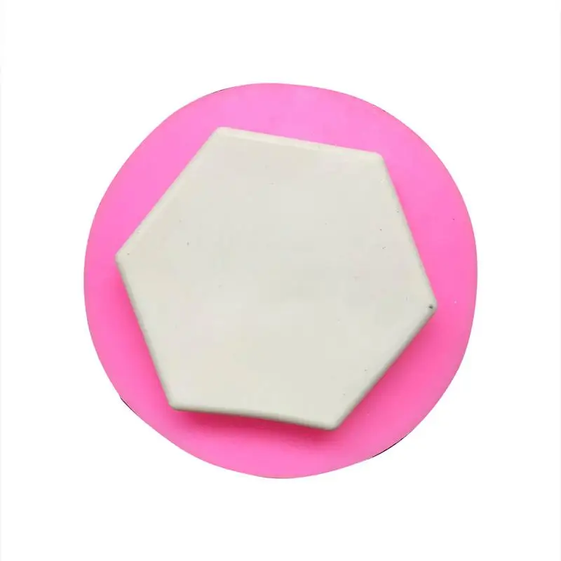 1 шт. DIY каменная штукатурка силиконовая форма шестиугольные тарелки для фруктов цементный поднос ароматерапия основа силиконовые Литые украшения форма для слепка с зубов