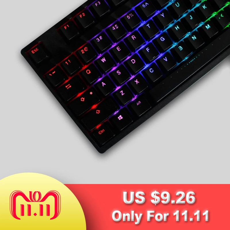 

108 Keys Keycaps Backlit Pro Computer Gaming Keyboard Keycap Switch For Cherry MX Switch Machanical Keyboard Only Sell Keycaps