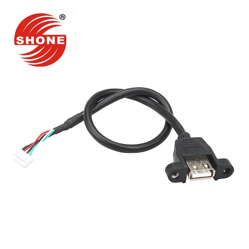 Usb-разъем с винтовым крепежным отверстием для детской клеммы втулка Шасси Панель
