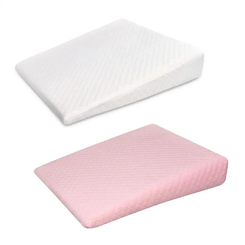 

Newborn Sleep Pillows Anti Baby Spit Milk Crib Cot Positioning Wedge Pillow Newborn Head Protection Cushion Baby Pillow Newborn