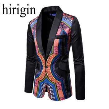 

New Arrival Shirt Men 2019 Autumn Printed Color Print Shirt Slim Fit Men Dress Shirt Party Wedding Club Shirt Camisa Masculina