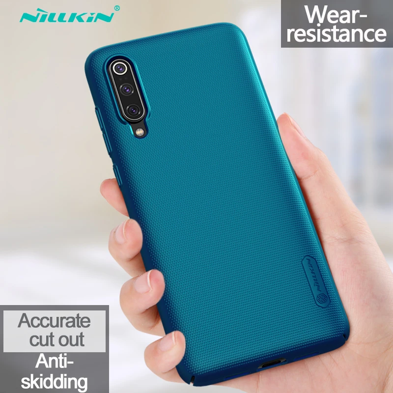 

Xiaomi Mi9 Case Mi 9 Back Cover Original NILLKIN Super Frosted Shield Hard Plastic Phone Cases For Xiaomi Mi9 M9 Fundas Cover