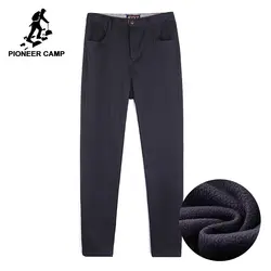 Пионерский лагерь густой шерсти мужские зимние брюки брендовая одежда Штаны мужской smart casual