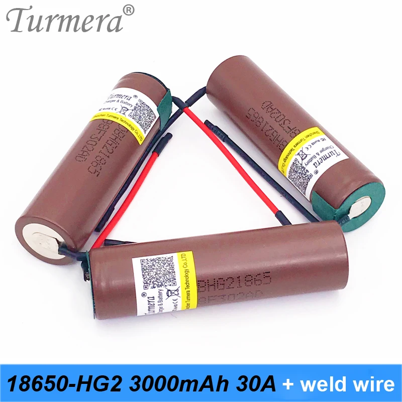 battery 18650 hg2 18650 3000mah battery 30a rechargeable 18650 battery with diy wire for shura screwdriver tool battery Turmera battery 18650 hg2 18650 3000mah battery 30a rechargeable 18650 battery with diy wire for shura screwdriver tool battery Turmera