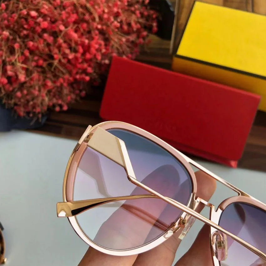 Frauen Sonnenbrille Gold Grey dark black Luxus Sol black Platinum Gray Oculos Marke 2019 Driving Pilot Gold De gray Outdoor Silver Verfärbung light pink beige Spiegel Vintage Designer Ea4Sqaw5