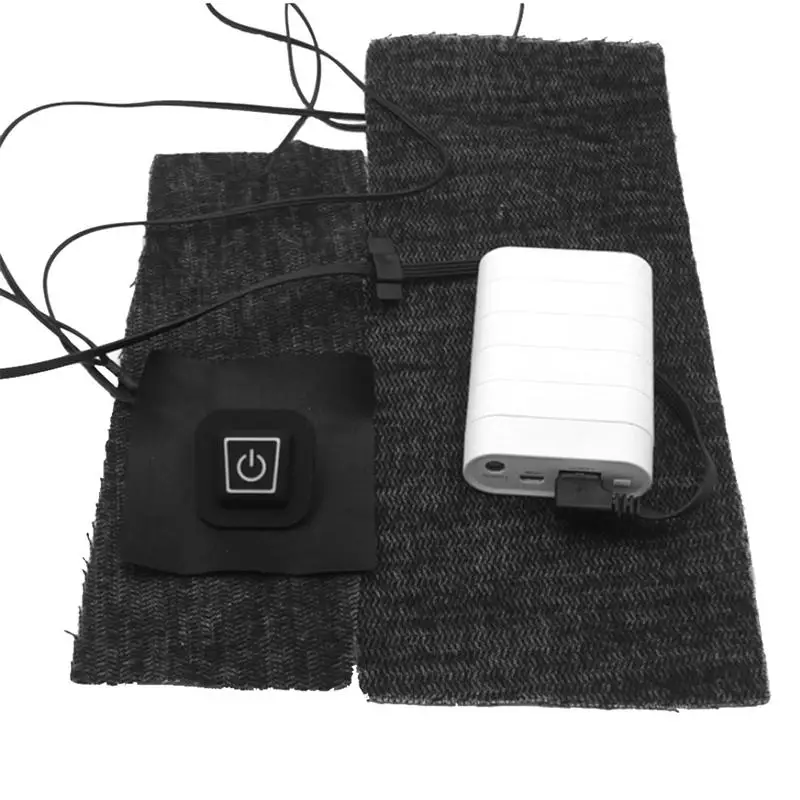 Электрическая нагревательная прокладка перезаряжаемая через USB ткань одежда