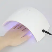 6 Вт УФ светодиодная лампа Сушилка для ногтей отверждения ногтей инструмент для дизайна ногтей портативный мини USB кабель