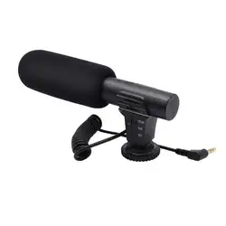 MIC-05 супер кардиоидный микрофон микро фотографическое оборудование камера Микрофон электростатического типа головка конденсатора для
