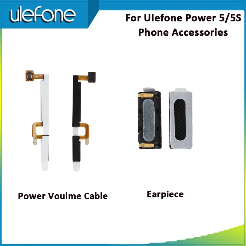 

For Ulefone Power 5S Power Button Volume Key Flex Cable Repairing Fixing Part For Ulefone Power 5 Earpiece Speaker Receiver