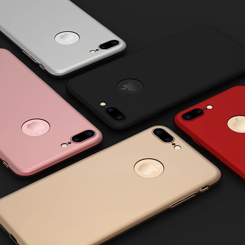 360 градусов полный защитный чехол для iPhone 12 11 Pro XS Max X XR SE 2020 5 iphone 6 6S 7 8 Plus Жесткий ПК