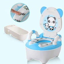 Cute Baby Potty Toilet Bowl Cartoon Training Pan Toilet Seat Children Bedpan Portable Urinal Comfortable Potty Toilet hot selling baby toilet bedpan stool seat children sit chair urinal potty portable baby training toilet children pedestal pan