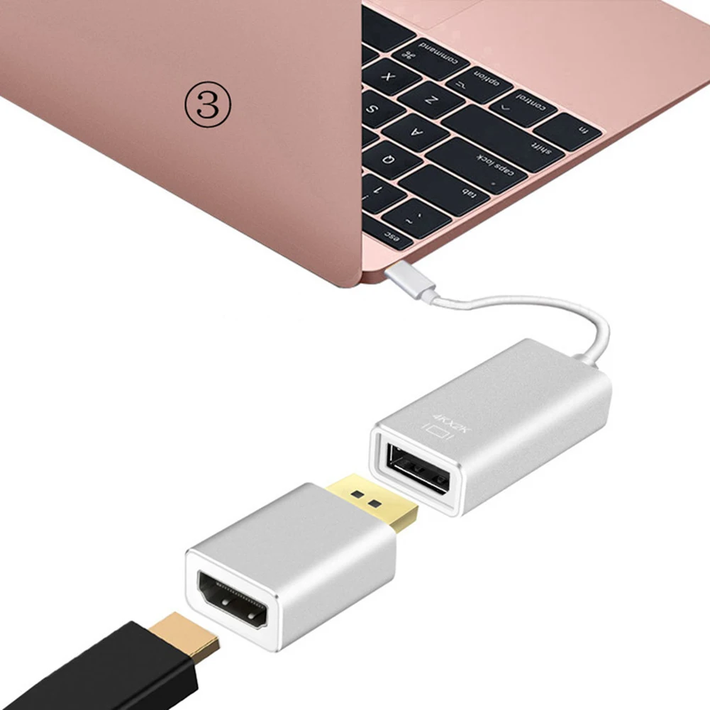 Usb 3 1 в адаптер Тип C Мужской Dp женский к Hdmi Женский конвертер Usb3.1 кабель Поддержка