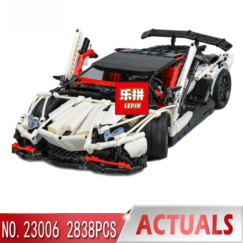 

In Stock Technic 23006 2838Pcs Genuine The Hatchback Type R Set Lepin Building Blocks Bricks Toy Children Gifts Legoing Model