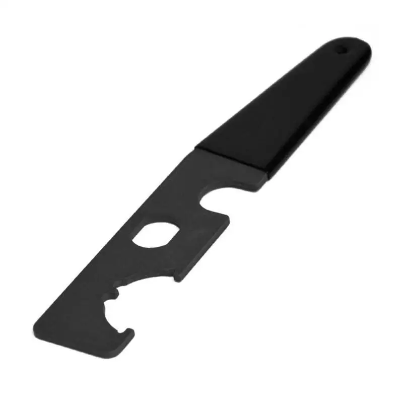 

Carbon Steel AR-15 Enhanced Spanner Wrench with Rubber Handle for Castle Nut 223 Hunting Accessories AR Tool