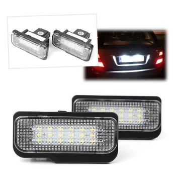 

For Mercedes-Benz C-Class W203 E-Class W211 S211 CLS-Class SLK-Class LED license Number Plate Light Lamp Lighting Accessories CE