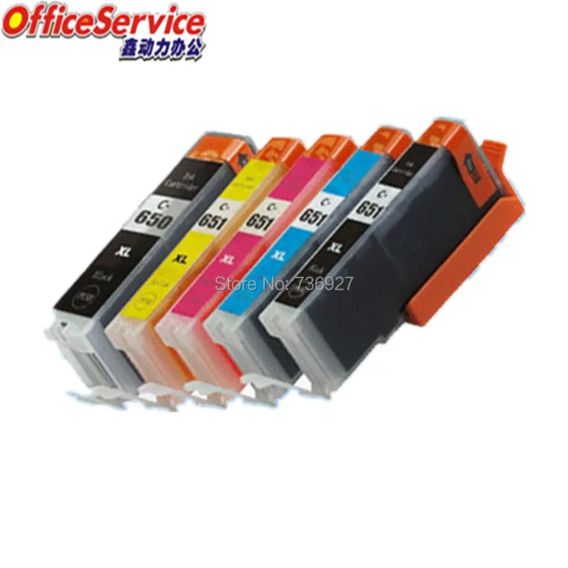 PGI 650 CLI 651 PGI650XL CLI651 совместимый чернильный картридж для Canon MG5560 MG5660 MG6360 MG6460 MG7160 Ip7260