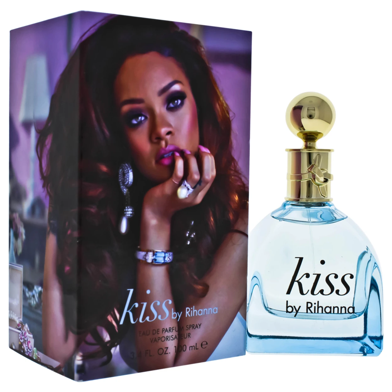Kiss by Rihanna Для женщин-спрей EDP 3 4 унций |