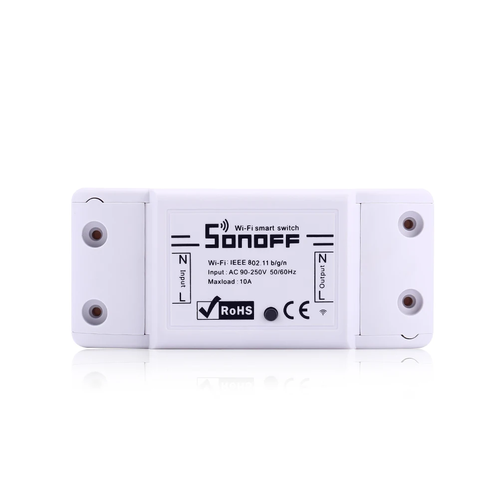 Беспроводной смарт переключатель SONOFF BASIC Wi Fi для домашней безопасности
