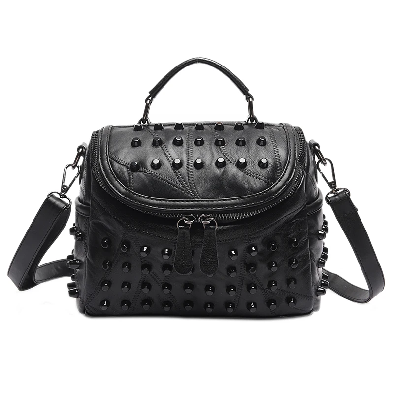 

JHD Women Leather Bag Sheepskin Messenger Bags Handbags Women Famous Brands Designer Female Handbag Shoulder Bag Sac