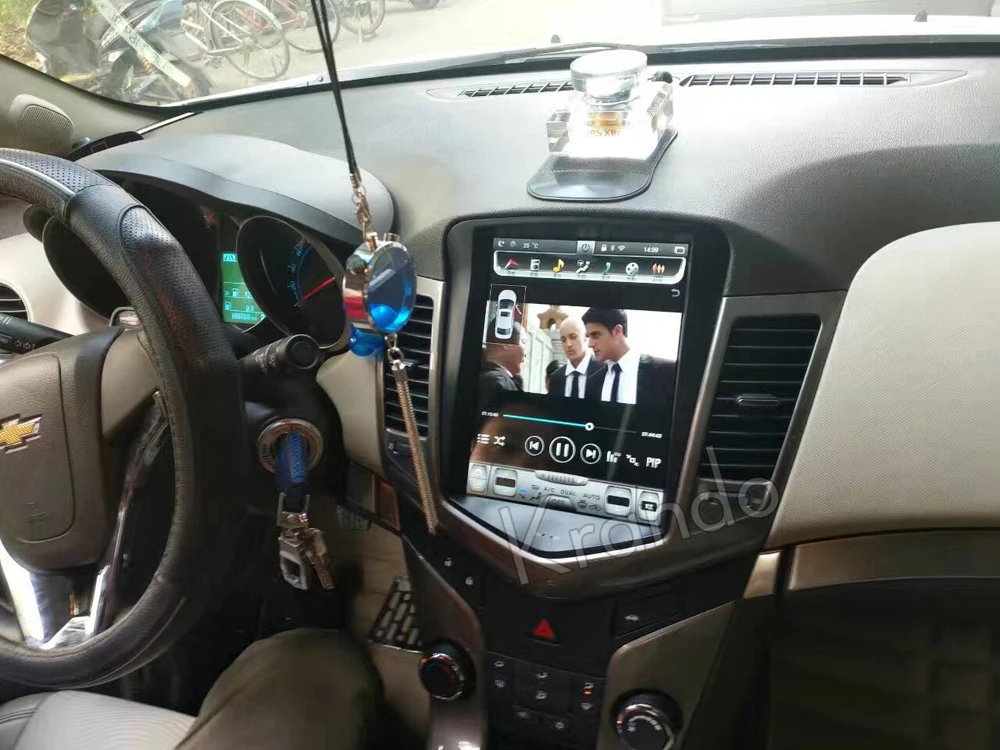 Krando Android 8,1 9," Tesla вертикальный экран автомобильный dvd gps аудио Радио система для Chevrolet Cruze 2009- навигационный плеер