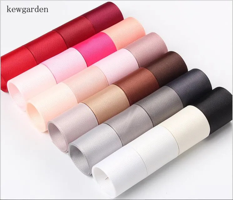 

Kewgarden Wholesale Grosgrain Ribbons 50mm 38mm 25mm 16mm 9mm 6mm Handmade Tape DIY Bowknot Packing Riband 100 yards