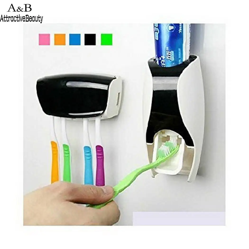 

1set Automatic Toothpaste Dispenser Tooth Brush Toothpaste Holder Tooth Paste Tube Squeezer Dispenser