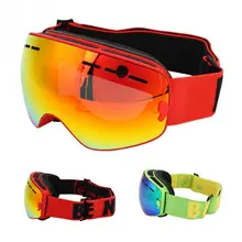 BE NICE Children Skiing Goggles Kids Snowboard Skate Goggles Double Lens Anti-fog UV Protection Glasses Goggles Skiing Eyewear