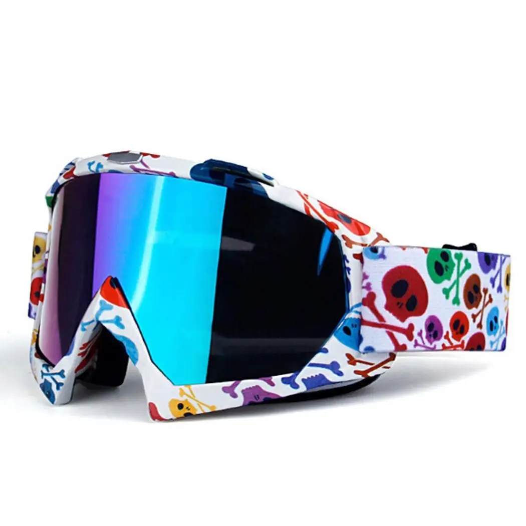 Nuevas gafas de Snowboard de esquí para prevenir el viento nieve móvil Dirt Bike gafas Motocross fuera de carretera lentes de Color Nuevas gafas de Snowboard de esquí para prevenir el viento nieve móvil Dirt Bike gafas Motocross fuera de carretera lentes de Color